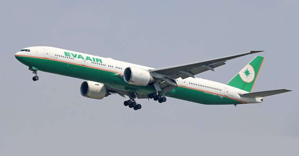 gratis-stockfoto-met-eva-air-transport-vliegen