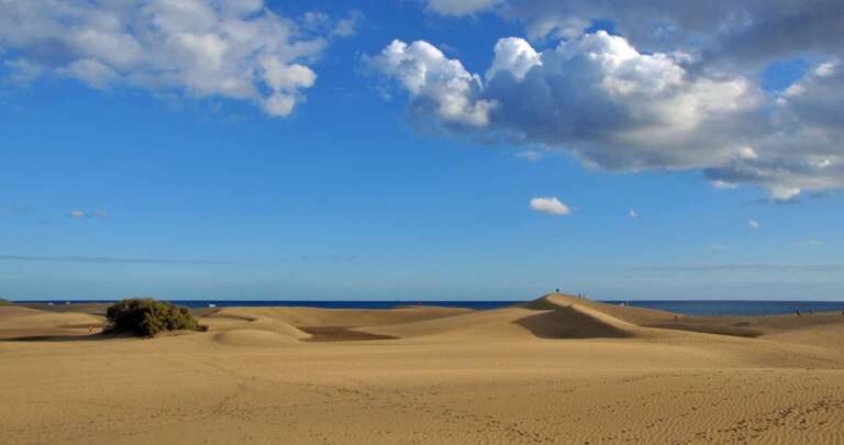 Zandduinen van Maspalomas op Gran Canaria